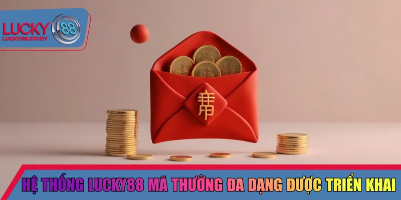 Hệ thống Lucky88 mã thưởng đa dạng được triển khai