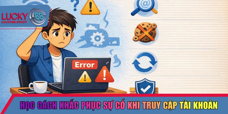 Học cách khắc phục sự cố khi truy cập tài khoản