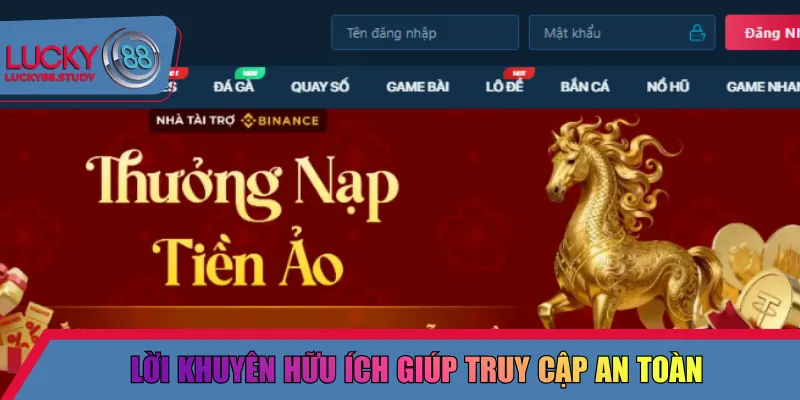 Lời khuyên hữu ích giúp truy cập an toàn